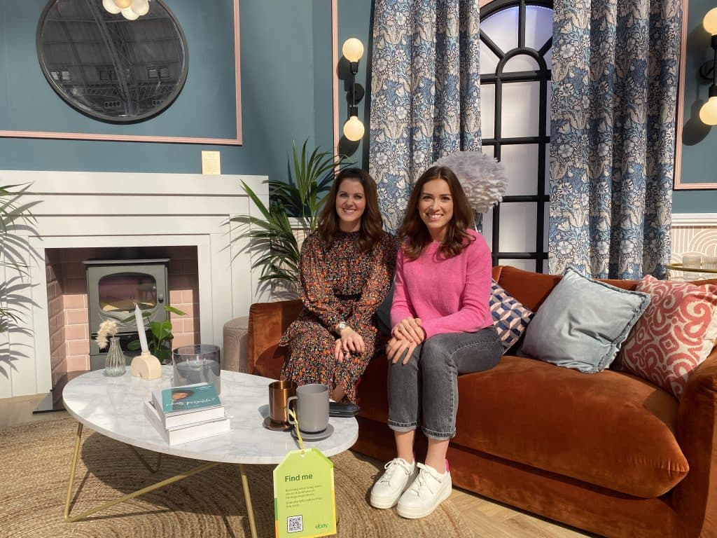 Louise Gookey & Amy Burrows at the Ideal Home Show