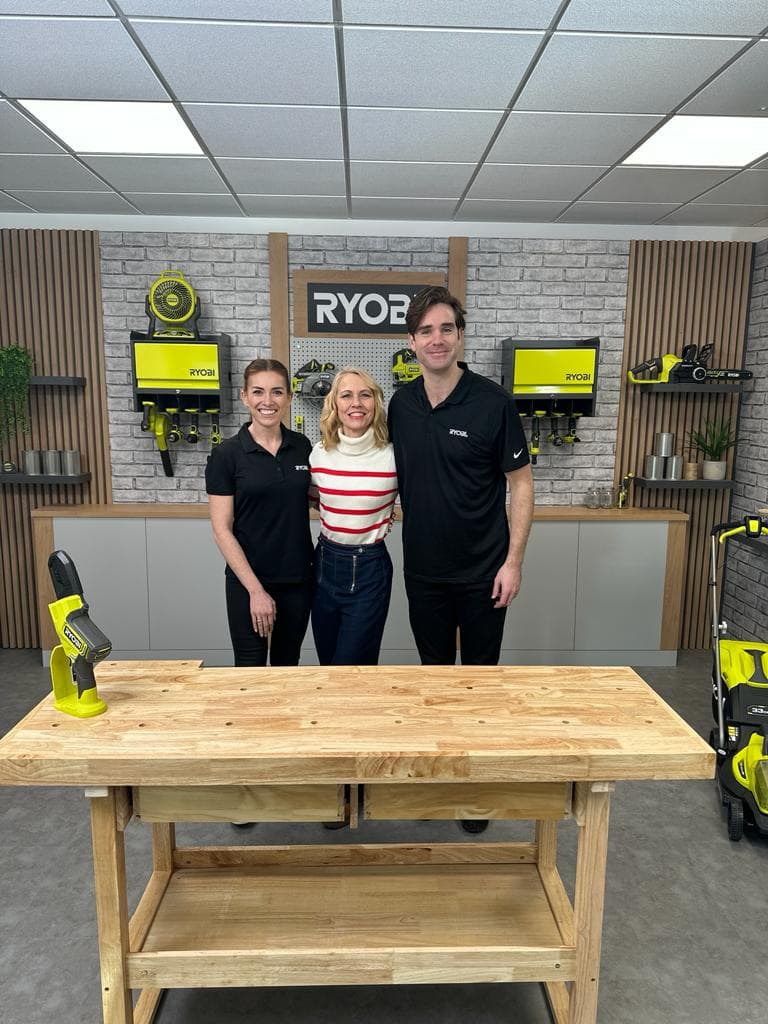 presenting talent - Ryobi