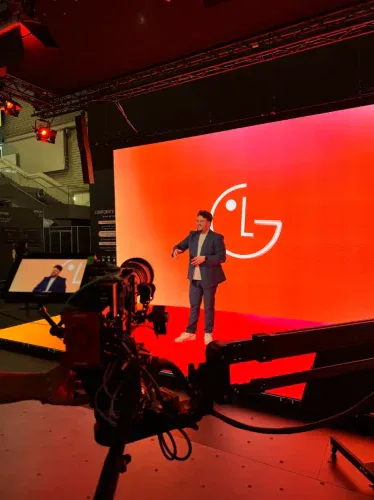 George Calcutt LG & Mo-Sys Live Event Barcelona
